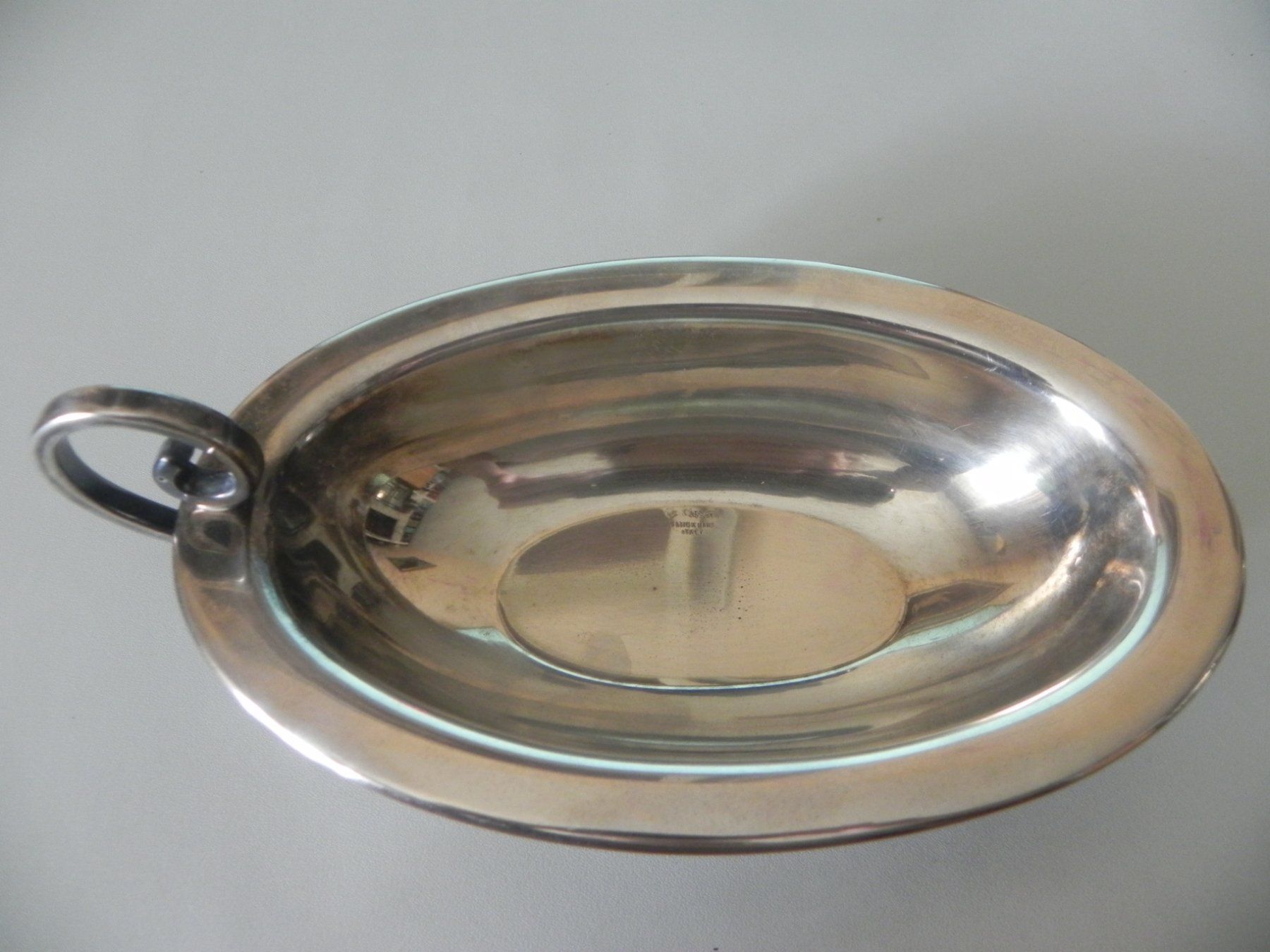 Ciotole: Alte elegante Sauciere versilbert vom Cassetti Italy – Usato da Minusio venduto da Lory64