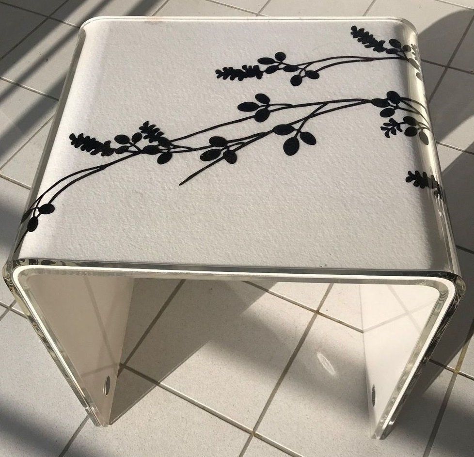 Cassina Tables: Couch- oder Beistelltisch weiss/schwarz *** Design in U-Form – D'occasion à Dietikon par Chance_007 1