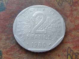 FRANCE  2 Francs  1980  (Z)