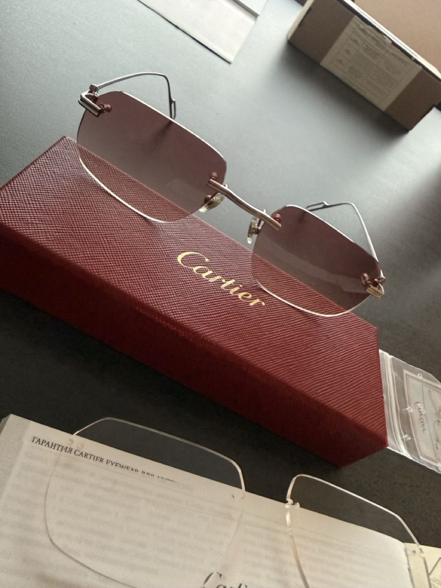 Cartier Occhiali & Lenti: Sonnenbrille Cartier randlos – Usato da Hausen AG venduto da marsonadel
