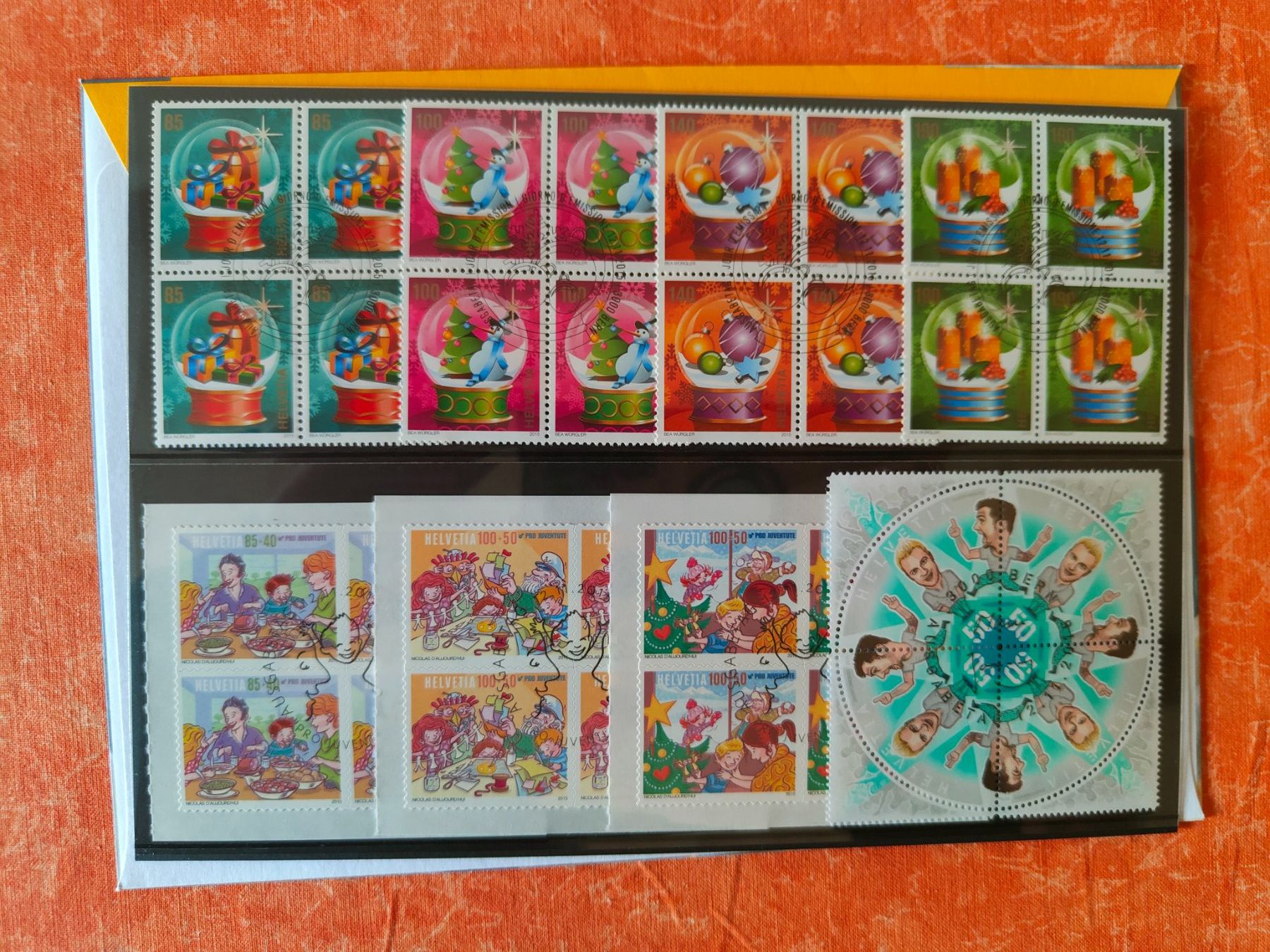 Tutti i francobolli: Timbres 2015 blocs de 4 oblitérés – Nuovo e nell'imballaggio originale da Gryon venduto da Jessicaj87 1