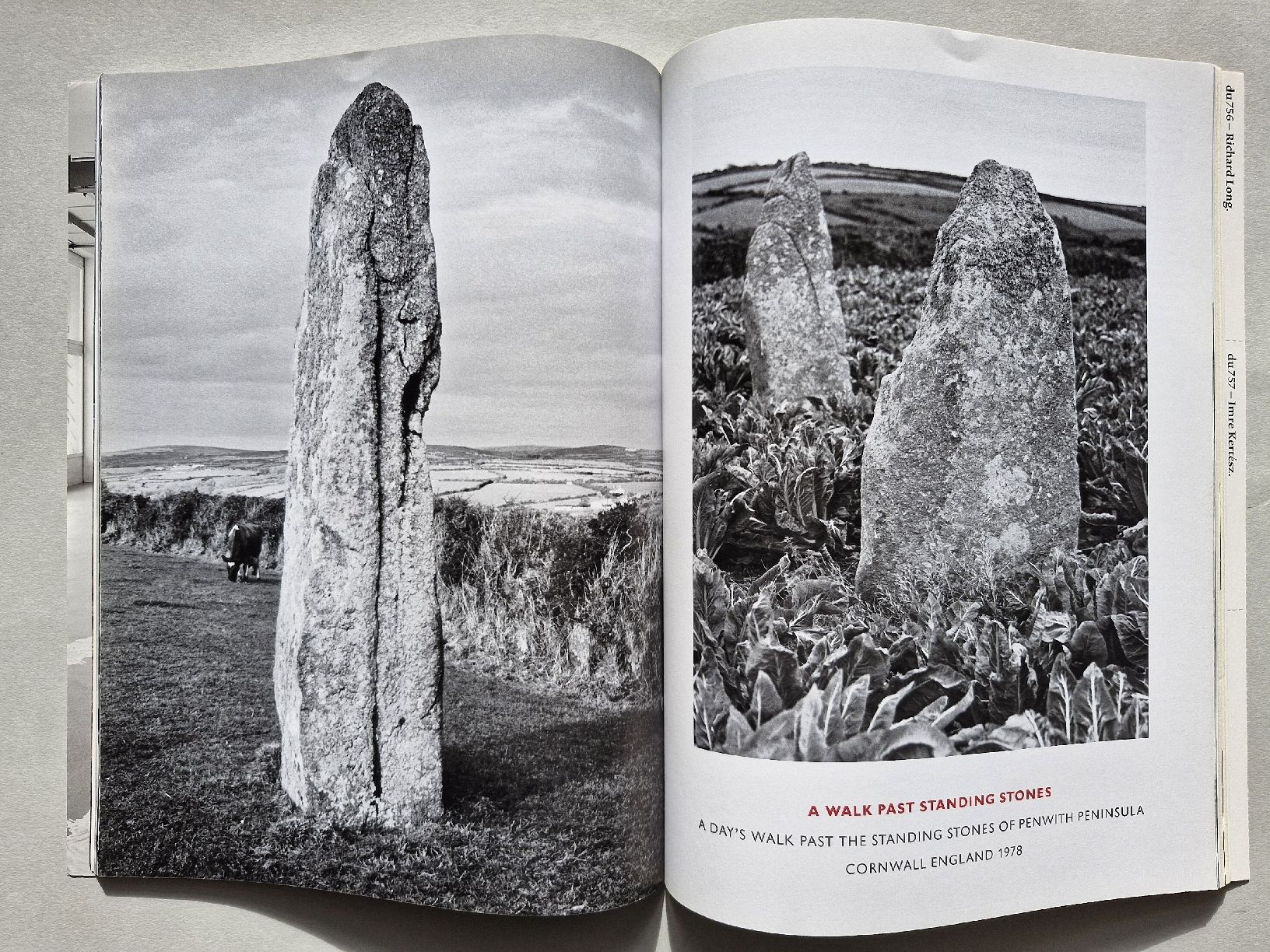 Zeitschriften & Magazine: du 756 Richard Long, Walking into Existence Zuoz – Gebraucht aus Zürich von Secretariat11 3