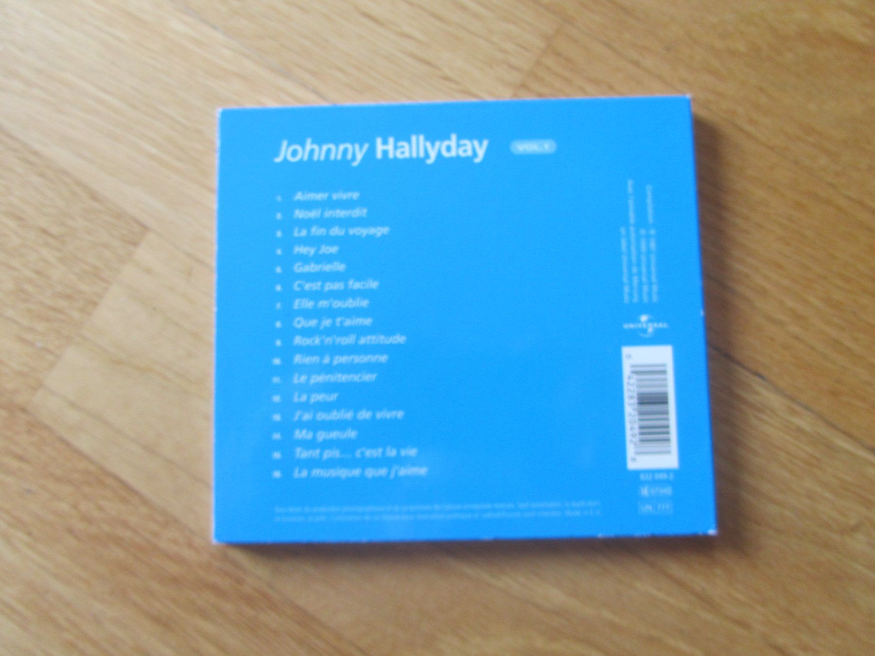 CD: Johnny Hallyday - Vol. 1 / CD – Usato da Seengen venduto da mikelele 2