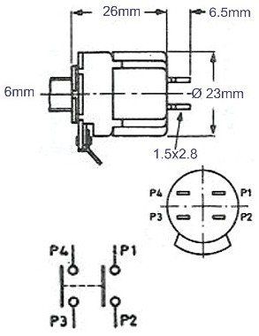 Philips Componenti elettronici: 2x PHILIPS Potentiometer Lin 10k Ohm & Switch Schalter 250v – Nuovo (secondo la descrizione) da Zürich venduto da Malco0 8
