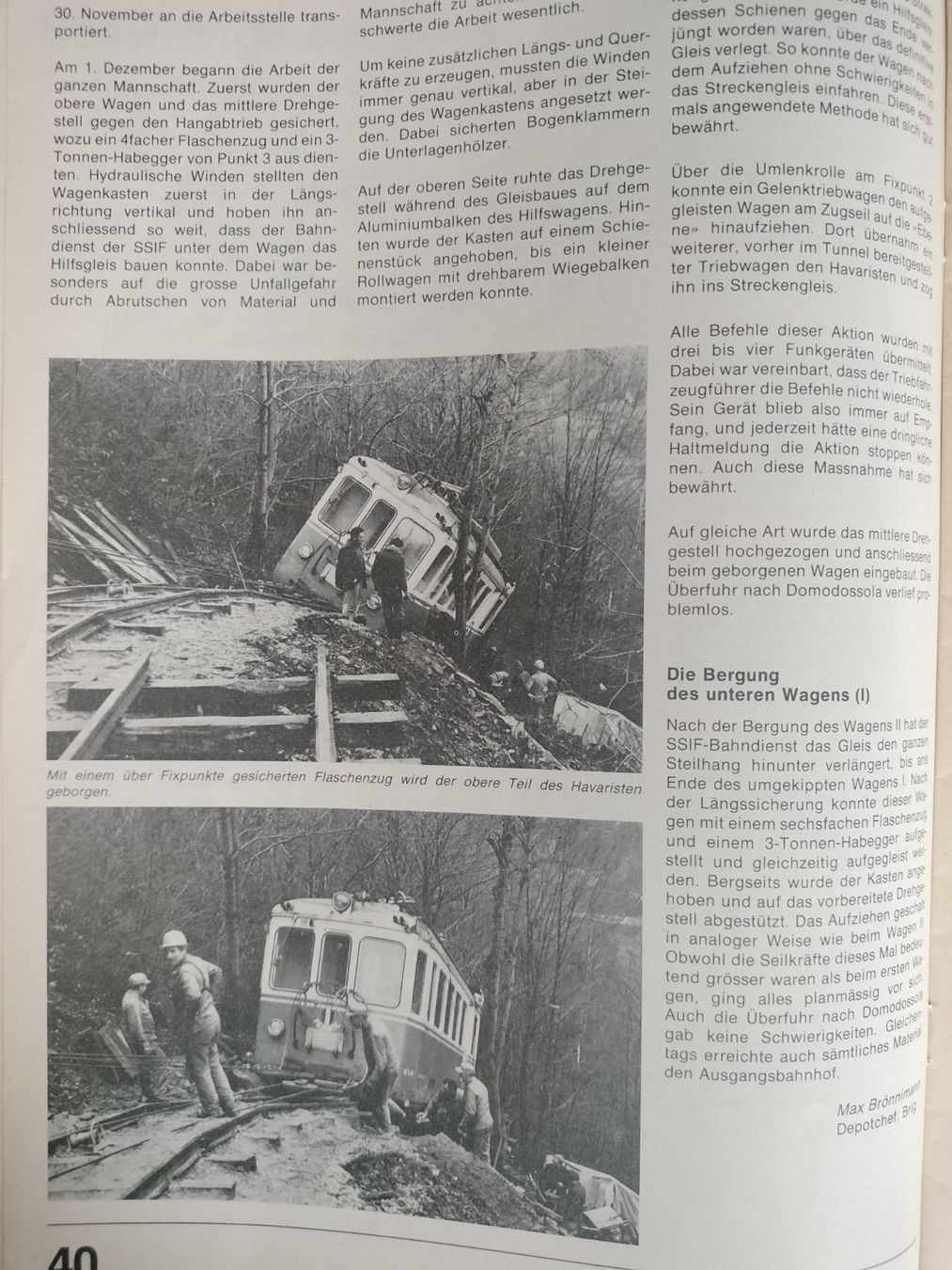Riviste & Magazine: SBB CFF FFS Nachrichtenblatt von 1983 – Usato da Schwanden Sigrisw venduto da pho_2mc9 4