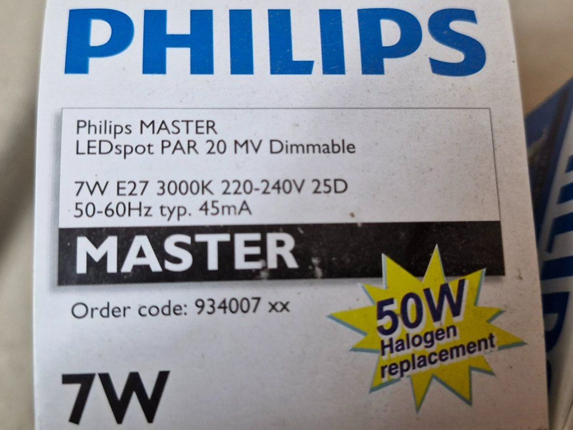 Philips Lampade: Philips Master LED Spot 7W (50) – Nuovo e nell'imballaggio originale da Dorf venduto da Zur-Lingg 2