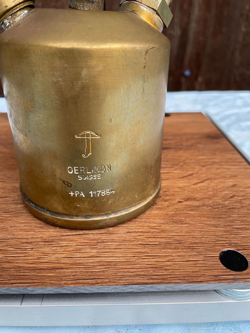 Lampade: Tischlampe aus Bunsenbrenner – Usato da Villmergen venduto da Bezdupe 4