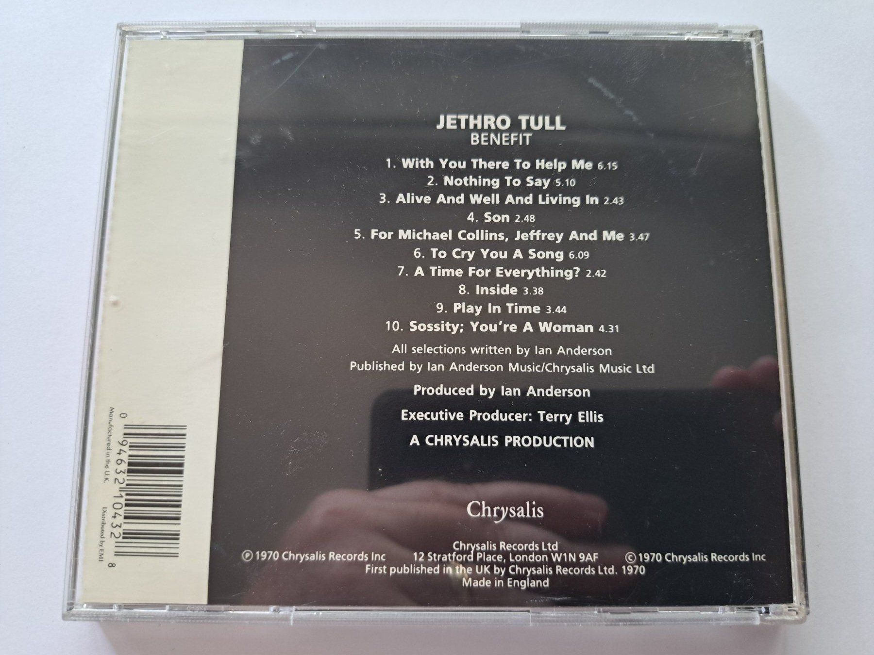 CDs: Cd Jethro Tull - Benefit  – Gebraucht aus Pully von bro_n52j 1