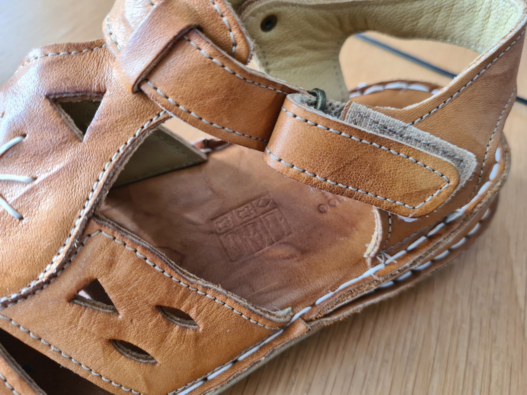 Scarpe da donna: hellbraune Sandalette Grösse 39 – Usato da Olten venduto da chaas21 5