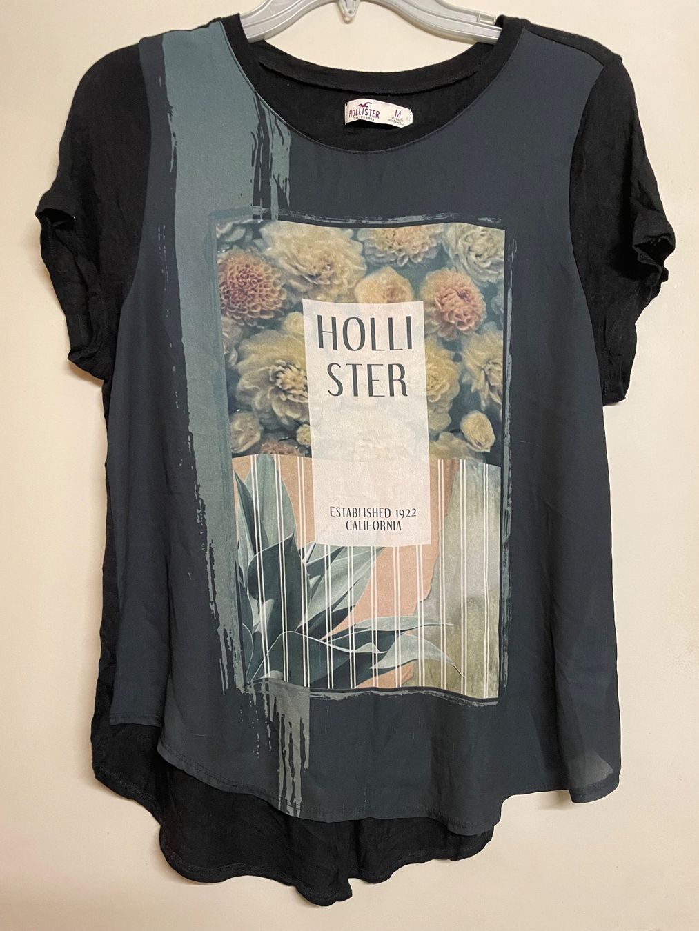 T-shirt: T-shirt Hollister – Usato da Genève venduto da skicar