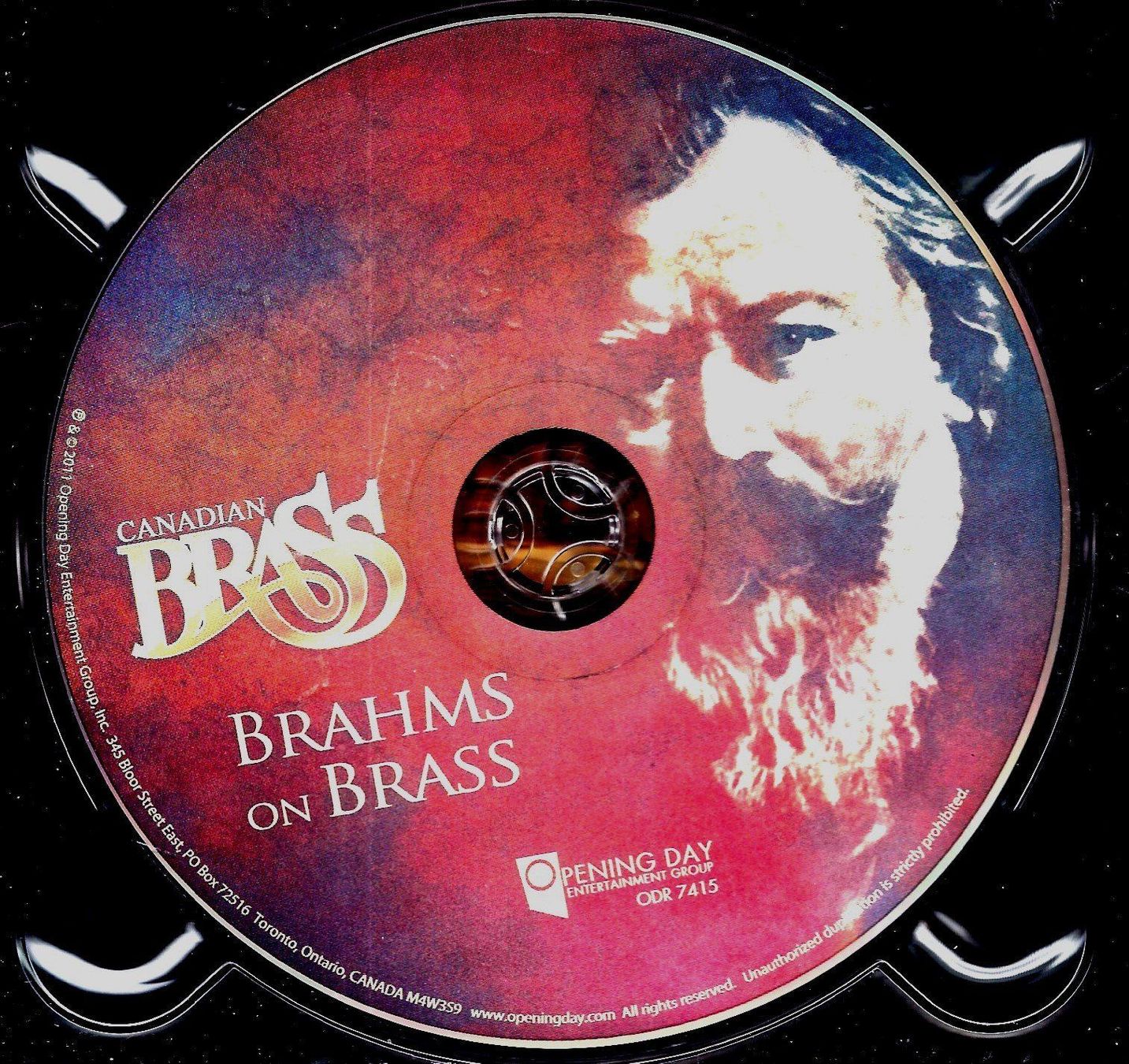 CDs: Canadian Brass BRAHMS ON BRASS CD – D'occasion à Kandergrund par Sososo 6