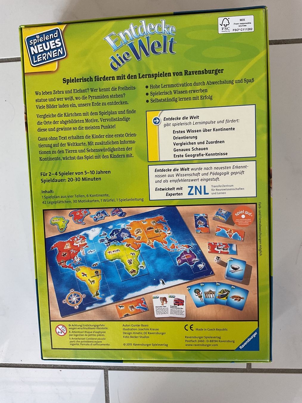Ravensburger Spiele: Ravensburger Spiel Entdecke die Welt – Neu (gemäss Beschreibung) aus Biel-Benken BL von Sahra1 2
