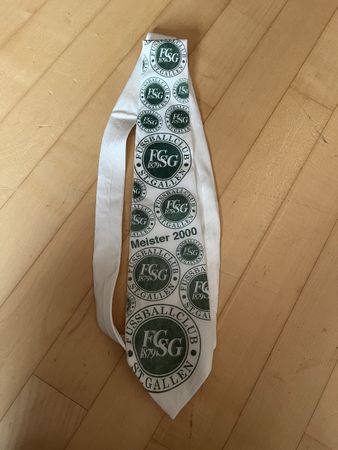 FC St. Gallen FCSG Meister 2000 Krawatte