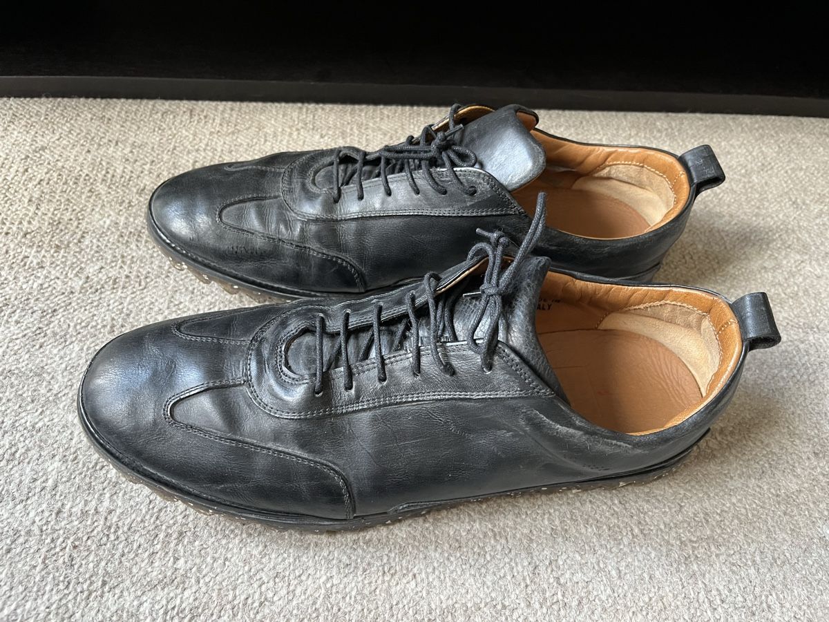 Herrenschuhe: Neue Hard Graft Ledersneaker in Schwarz – Neu (gemäss Beschreibung) aus Zürich von han_8pzj 1