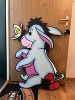 Geburtsschild Winnie the Pooh Esel mit Schmetterling gross