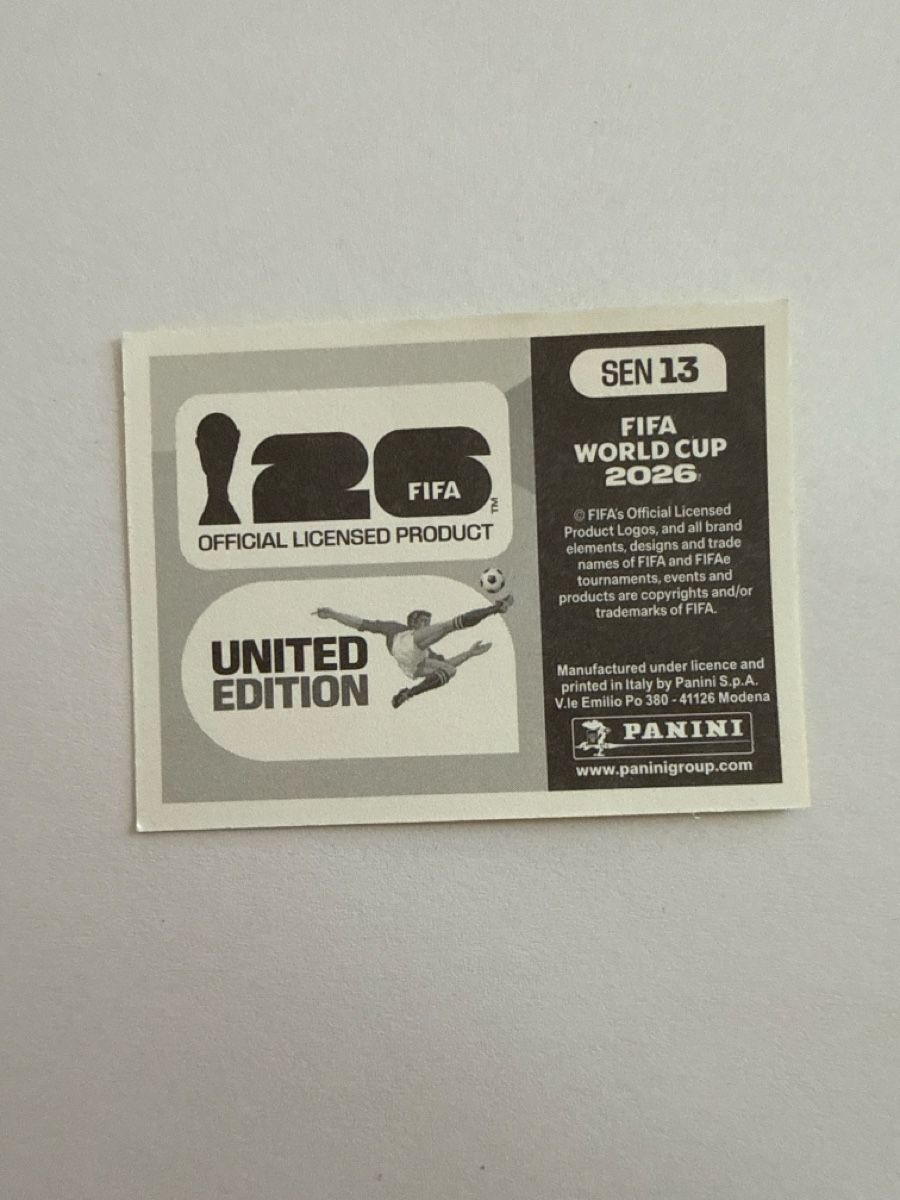 Panini Sammelbilder & Trading cards: SEN13 Panini FIFA World Cup 2026 – Neu (gemäss Beschreibung) aus Muotathal von sin_pdj6 1