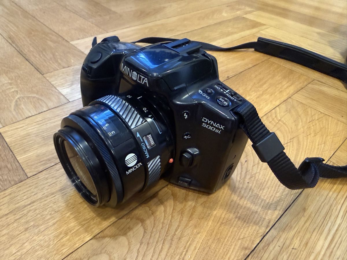Minolta Kamera: Minolta Dynax 500si Spiegelreflexkamera mit 2 Objektiven,Top – Gebraucht aus Basel von ich-verkauf-dir-was 2