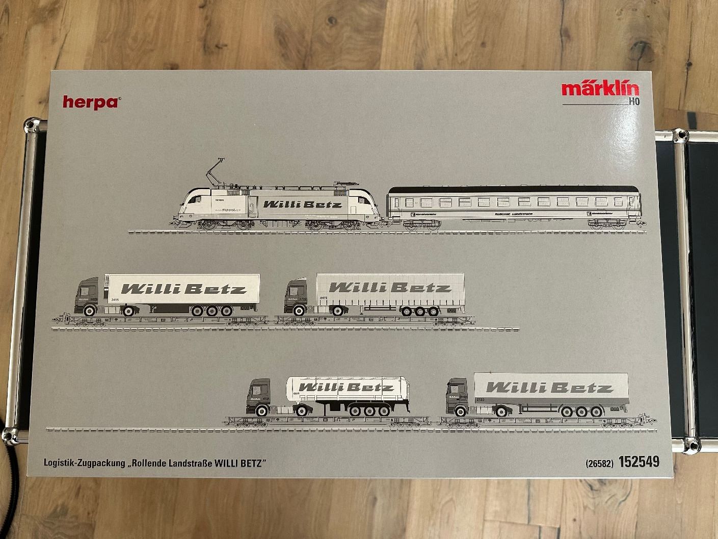 Märklin Modelleisenbahnen: Märklin Set 152549 Willi Betz – Neu und originalverpackt aus loveresse von Sam100695