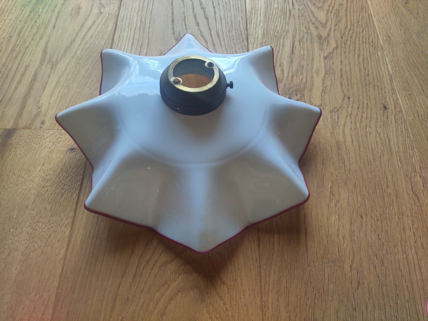 Paralumi: Lampe Schirm aus Glas – Usato da Aarwangen venduto da Riverman