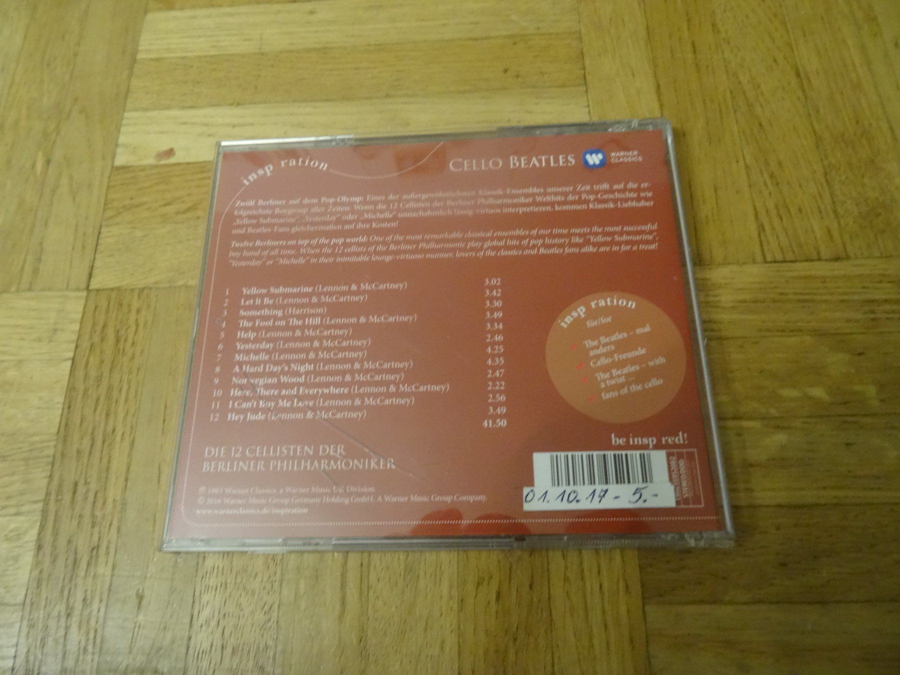 CD: Cello Beatles CD – Usato da Olten venduto da Disc-Ausverkauf 1