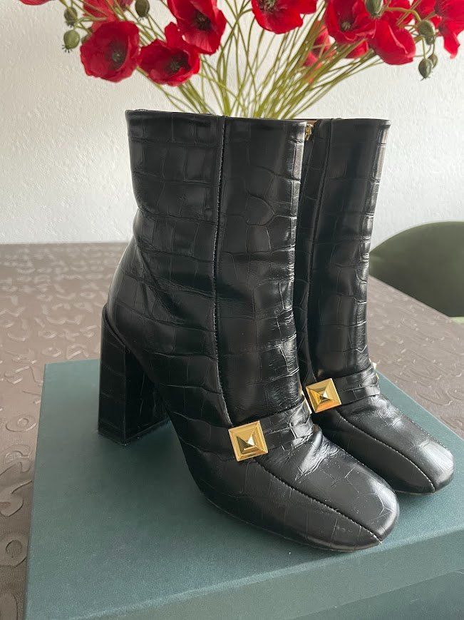 Mulberry Scarpe da donna: Bottines Mulberry noires, taille 38 – Usato da Neuchatel venduto da Annikika 5