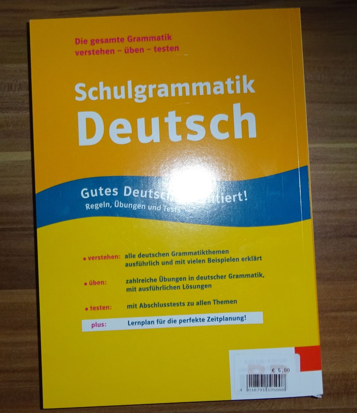 Livres: Schulgrammatik Deutsch – Neuf (Voir description) à Wagenhausen par Kahlen 1