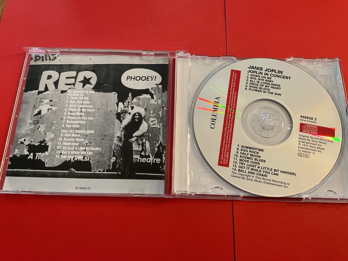 CD: Janis Joplin in Concert CD – Usato da Steinach venduto da Quarkie 1