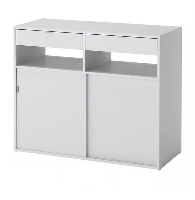Ikea Cassettiere: IKEA SPIKSMED Sideboard, hellgrau, 97x40x79 cm – Nuovo (secondo la descrizione) da Mülligen venduto da BarbaraSzanto