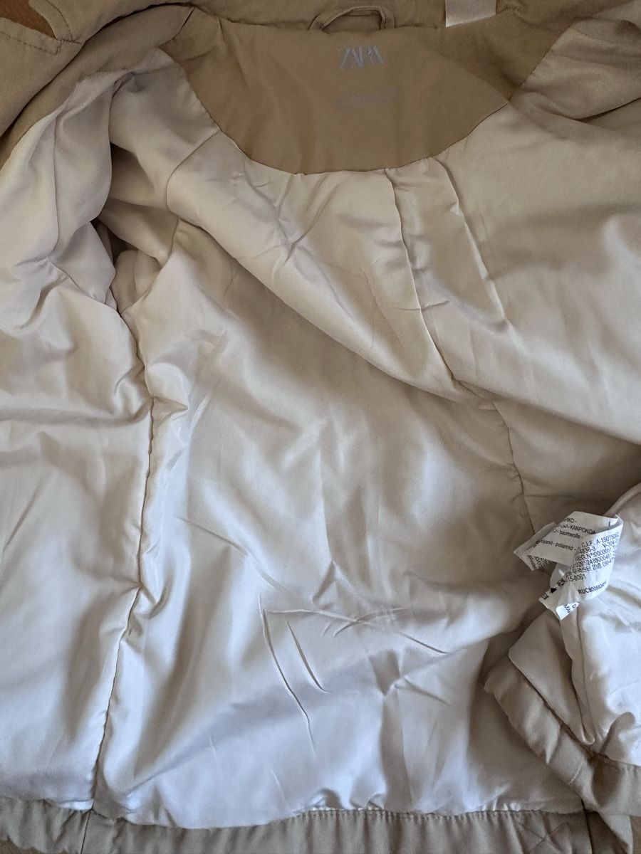 Zara Giacche & Cappotti: Zara Jacket Beige Size 98/2-3 Years Used – Usato da Horgen venduto da ger_2y92 6