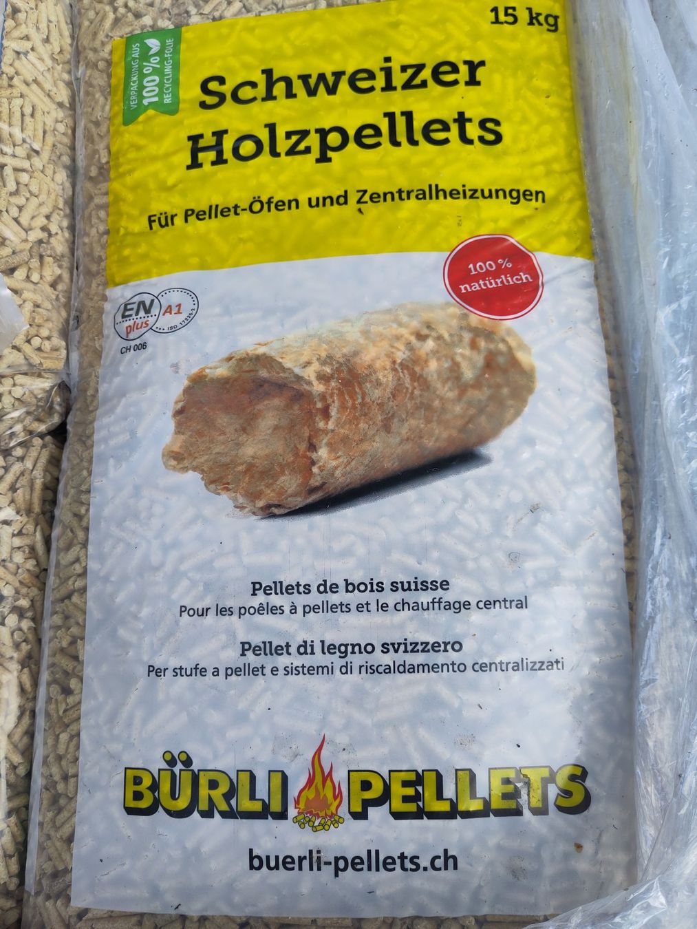 Articles en bois: Pellets von Bürli – Neuf avec emballage d'origine à Kriens par treefrog77