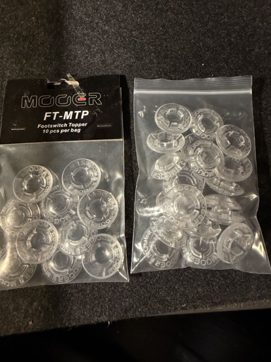 Mooer Strumenti musicali: Mooer FT-MTP footswitch topper 30 pieces – Usato da fey venduto da Caductilometre