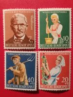 BRIEFMARKEN BRD 297-300WOHLFAHRT LANDWIRTSCHAFT UNGESTEMPELT