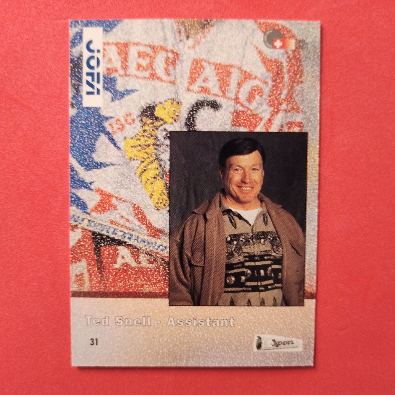 Carte collezionabili: Ted Snell - ZSC Card - 1995/96 – Usato da Dübendorf venduto da kb86_MOVIE 1