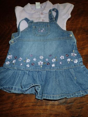 Lot de vêtements mi-saison 74 fille