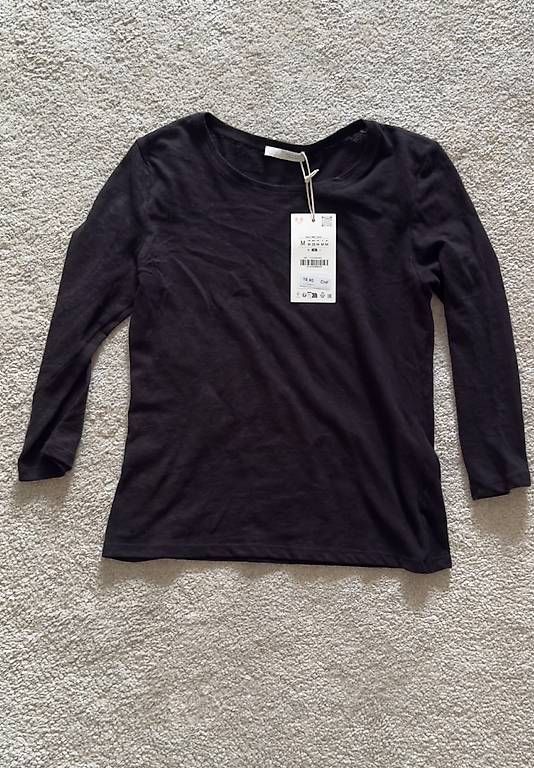 T-shirt: Langarm Shirt, Zara, NEU, Gr. M – Usato da Zürich venduto da sab_bl7c