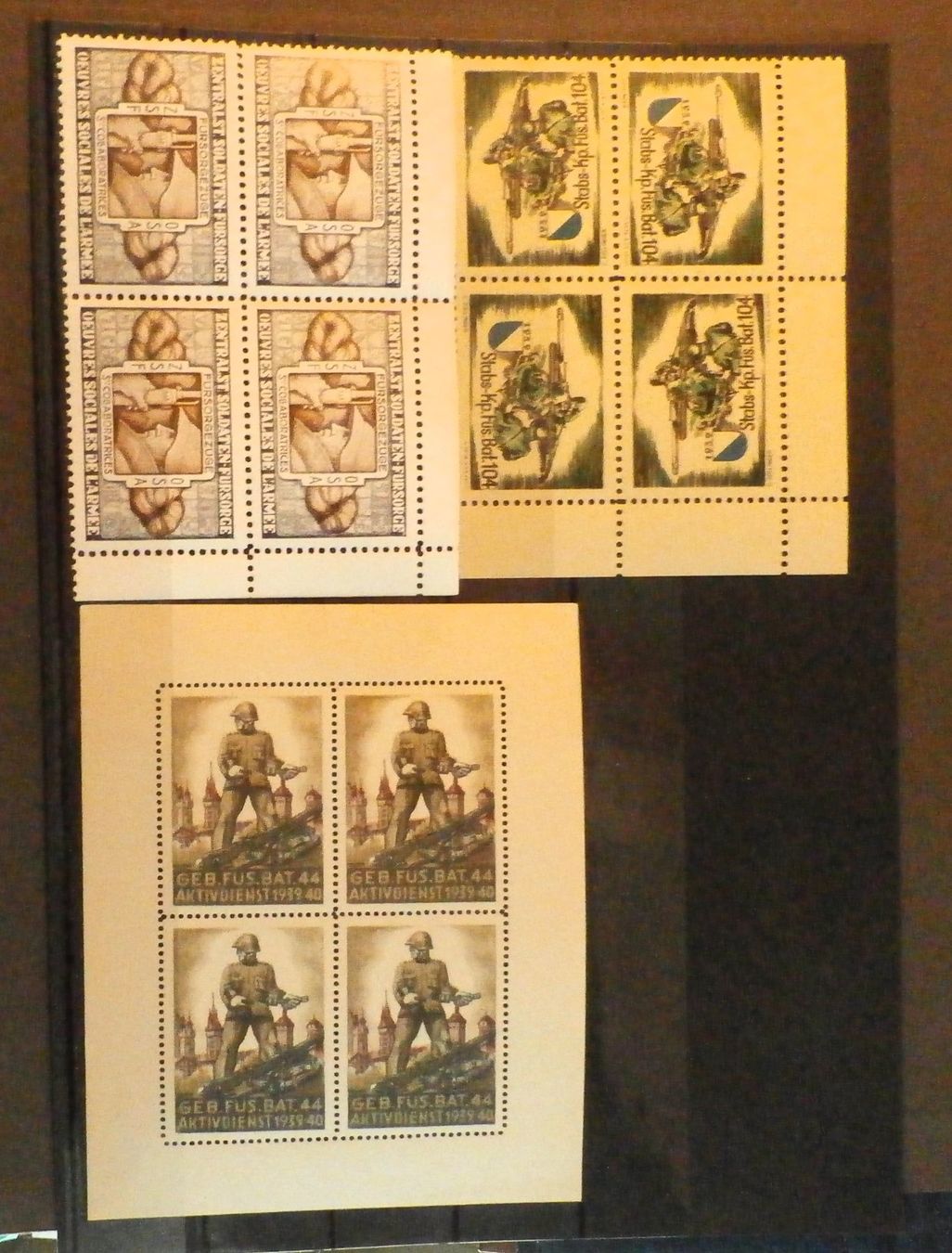 Alle Briefmarken: CH Soldatenmarken ** – Neu (gemäss Beschreibung) aus Kehrsatz von Bernherb2 1