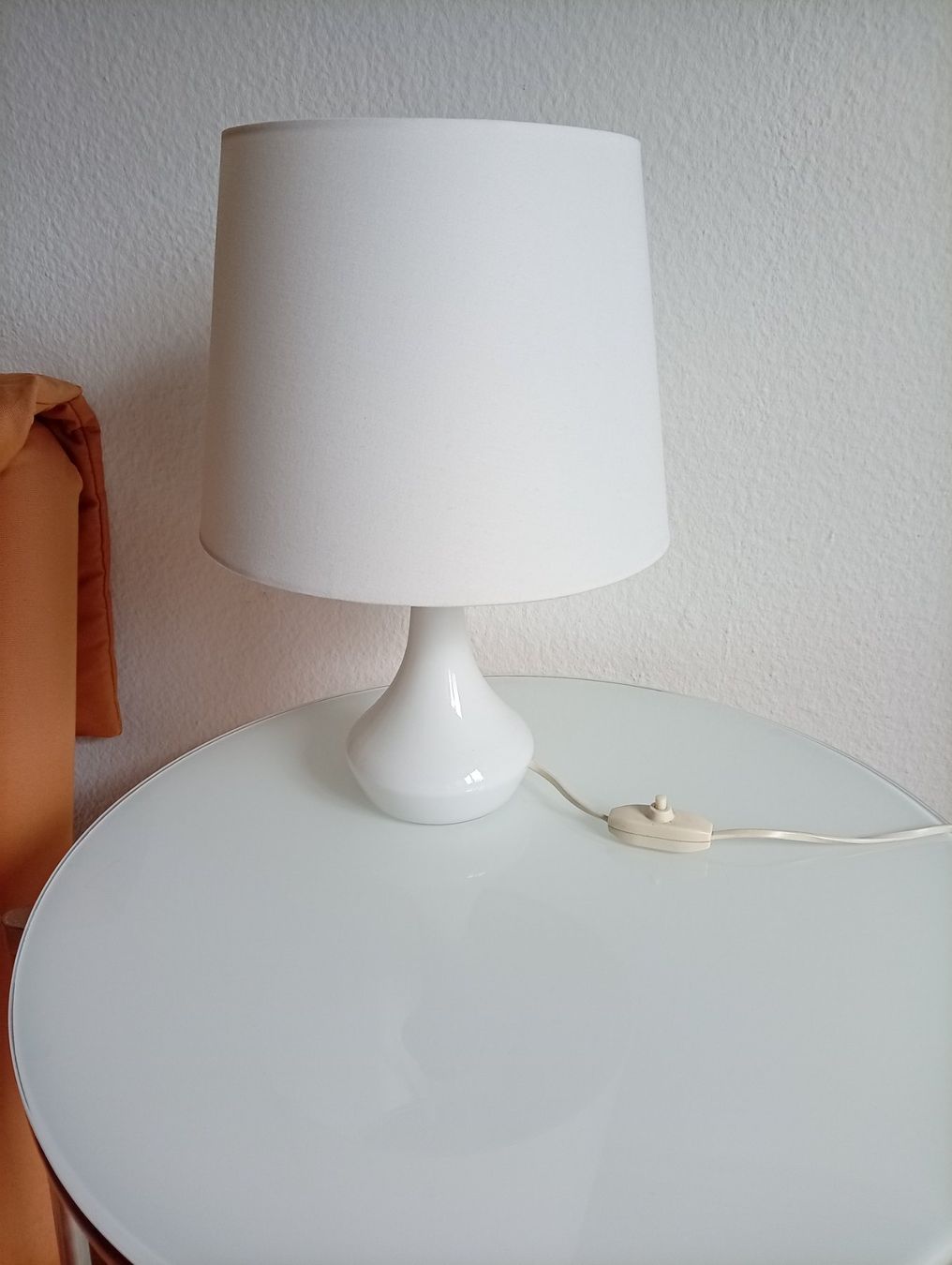 Lampade: Schöne Vintage Lampe Opalglas 50er, Schirm neu oder original – Usato da Luzern venduto da Seri4 3