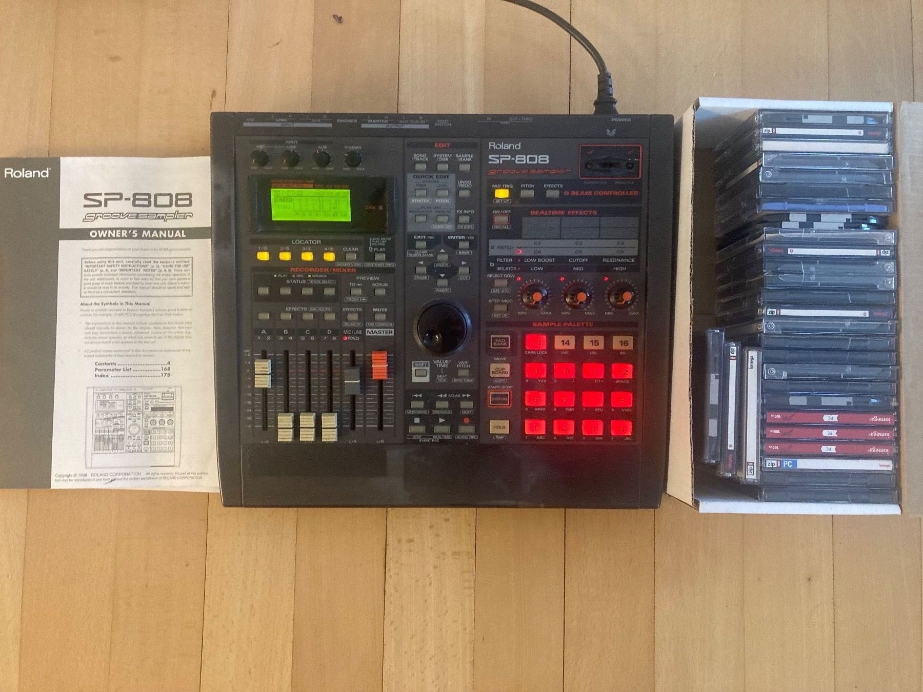 Roland Musikinstrumente: Seltener Roland SP-808 Groovesampler – Gebraucht aus Untersiggenthal von
