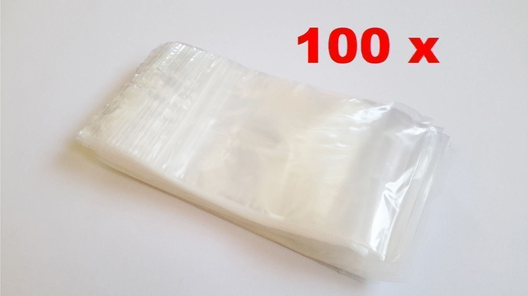 Behälter & Ähnliches: 100 Druckverschlussbeutel, 120x80 mm – Neu und originalverpackt aus St. Gallen von cointec 1