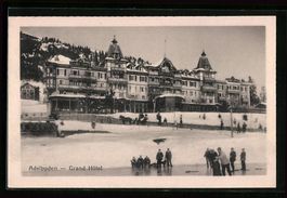 Adelboden, Grand Hotel mit Eisbosslern