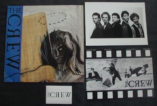 Schallplatten: THE CREW - The Devil ... CH-Wave Rock mit Autogramm – Gebraucht aus Zürich von Vinyl 2