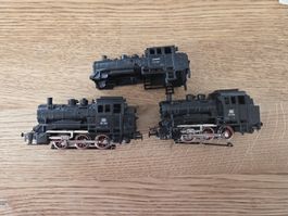 Dampflokomotiven BR 89 DB Konvolut defekt