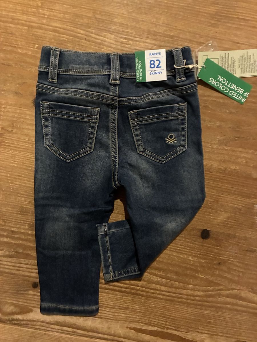 Benetton Pantaloni: Benetton Jeans Gr. 82 – Nuovo (secondo la descrizione) da Casaccia venduto da Abc0376 1