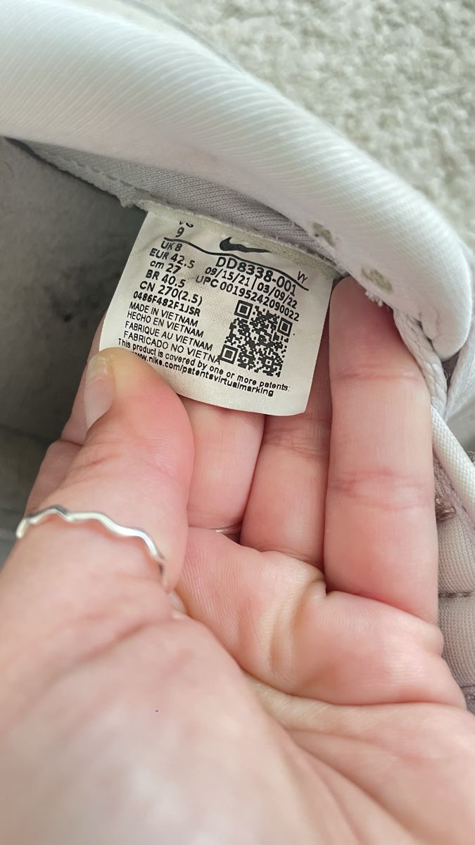 Nike Scarpe da uomo: Nike Dunk niedrig Premium grau Gr. 42.5 – Usato da Rotkreuz venduto da JMVERKAUF 3