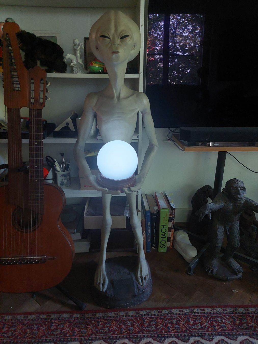 Skulpturen & Statuen: Alien Figur Lebensgross Lampe,  grosse Qualität – Gebraucht aus wabern von Torrubirubi 2