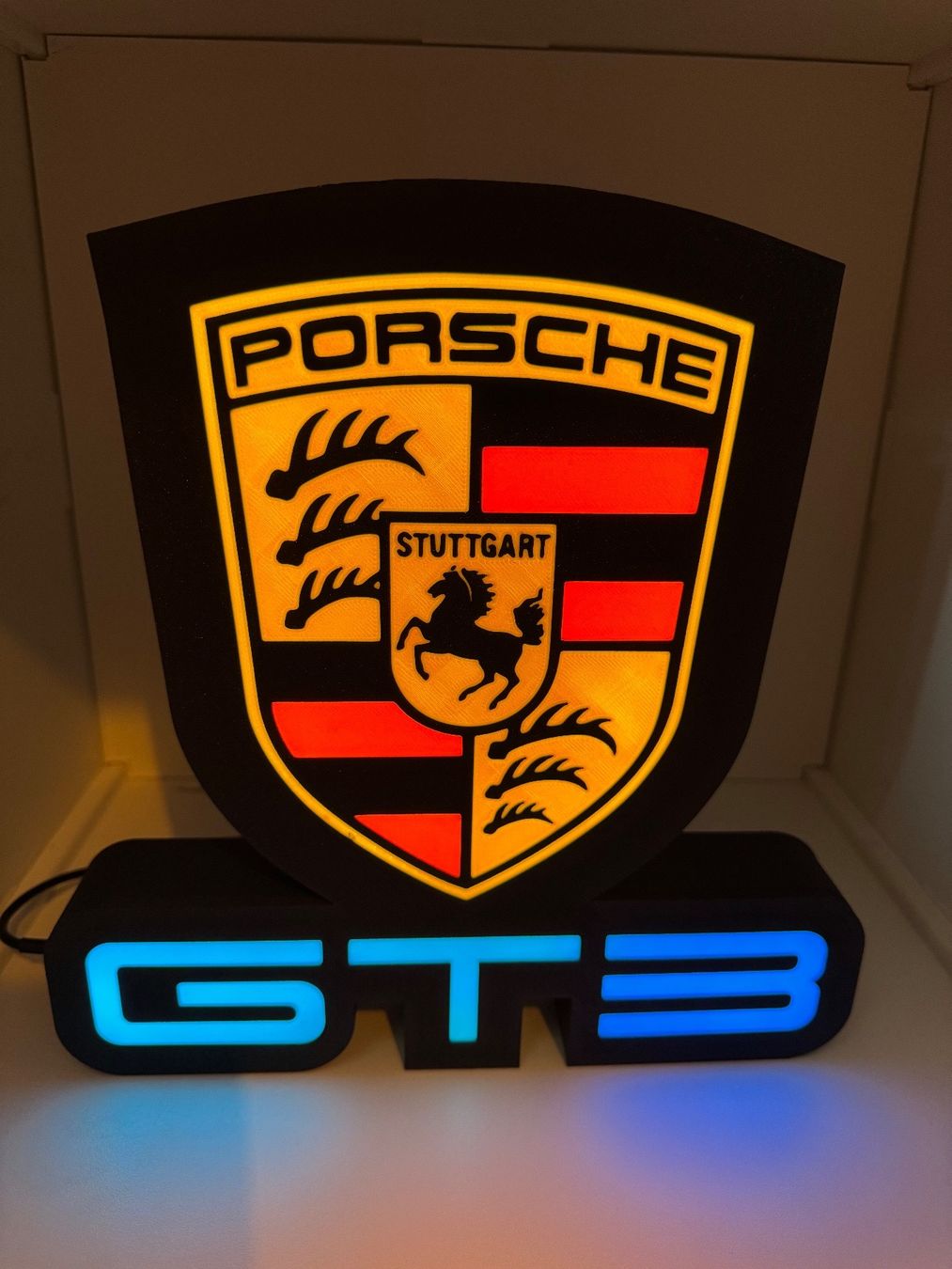 Lampen: Lightbox lumière led Porsche GT3 – Neu (gemäss Beschreibung) aus Vicques von PAMB3D 7