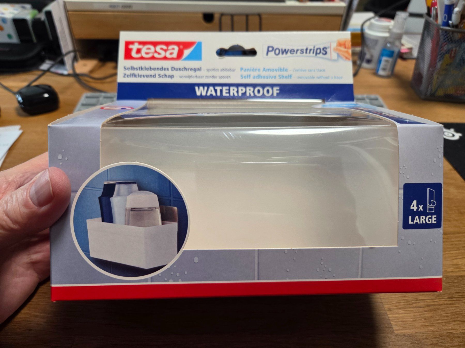 Tesa Wandhalterungen: Tesa Powerstrips Duschregal Waterproof - Neu – Neu und originalverpackt aus Rickenbach SO von Bytebull 1