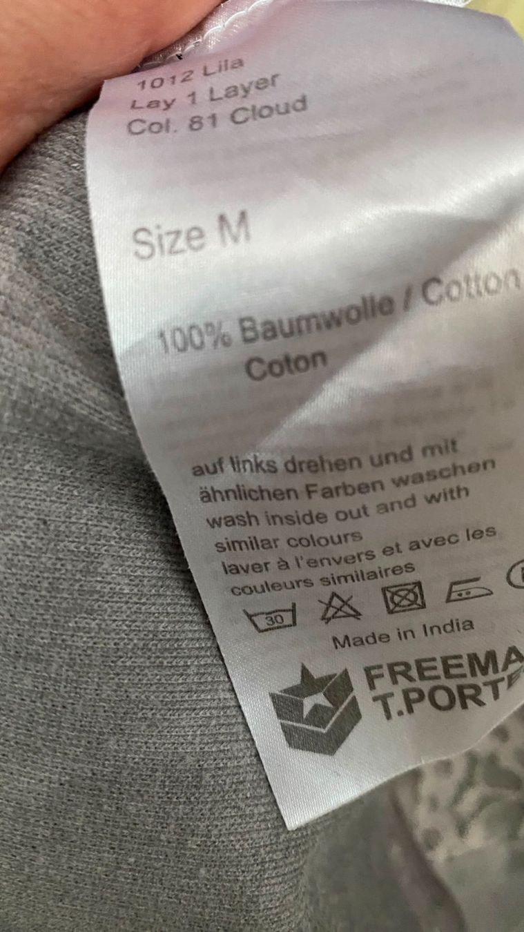 Tops: Damen Top Grösse M grau Spitzen-Shirt – Gebraucht aus Rothrist von lil_tg5m 2