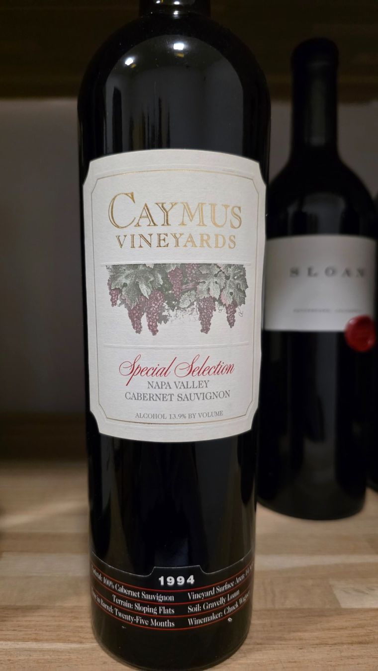 Vino: Caymus Special Selection 1994 – Nuovo e nell'imballaggio originale da Steinmaur venduto da Mediascan