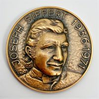 Médaille, Joseph Siffert, Porsche, 1971 par Huguenin